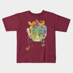 Autumn forest fairy Kids T-Shirt